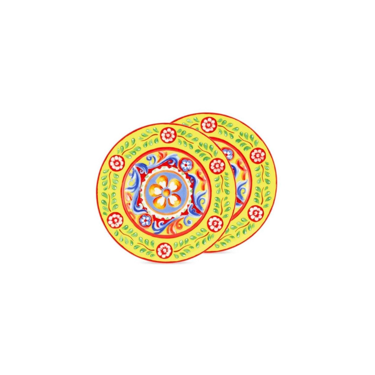 Set 2 Piatti Frutta Dolce E Gabbana