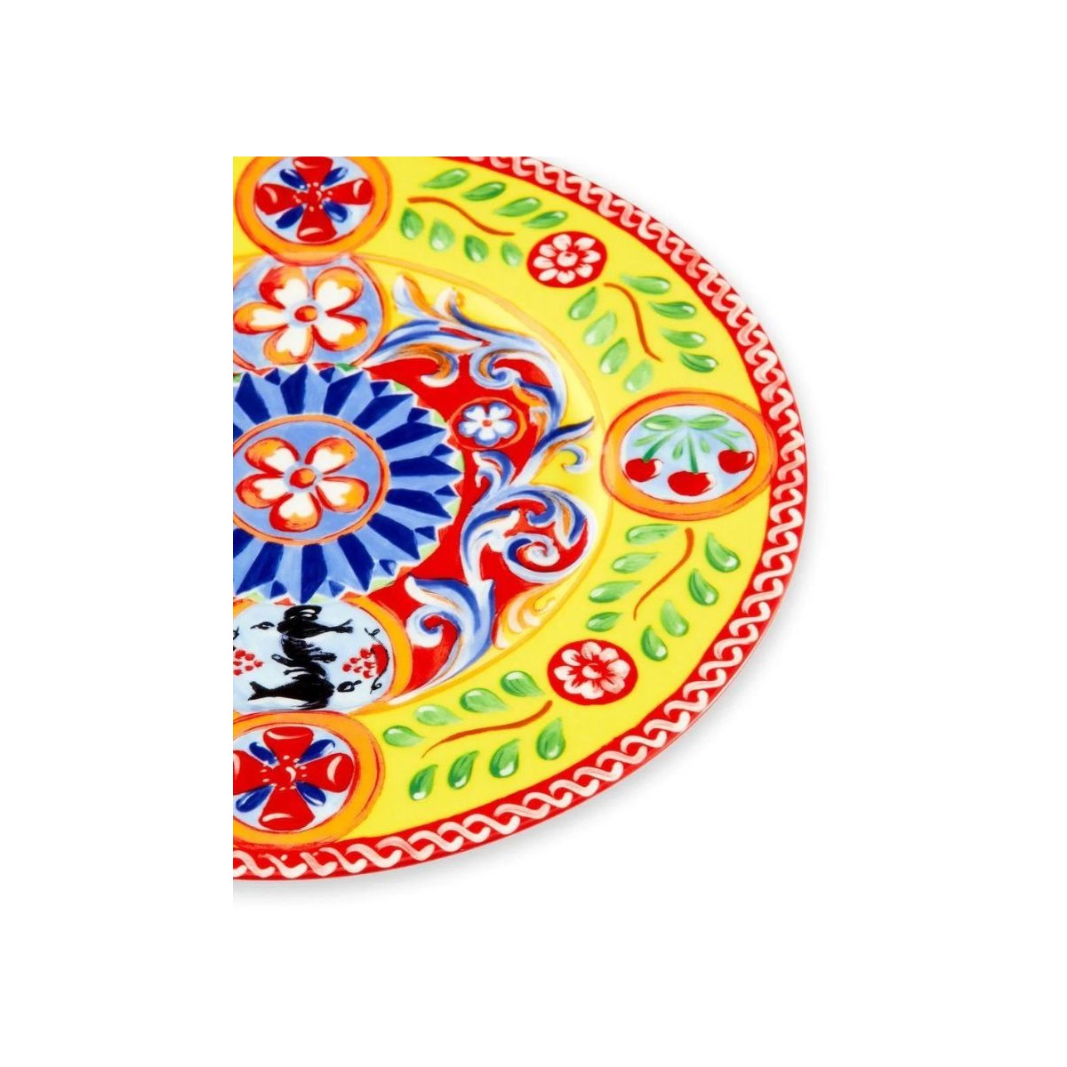 Set 2 Dinner Plates Dolce E Gabbana