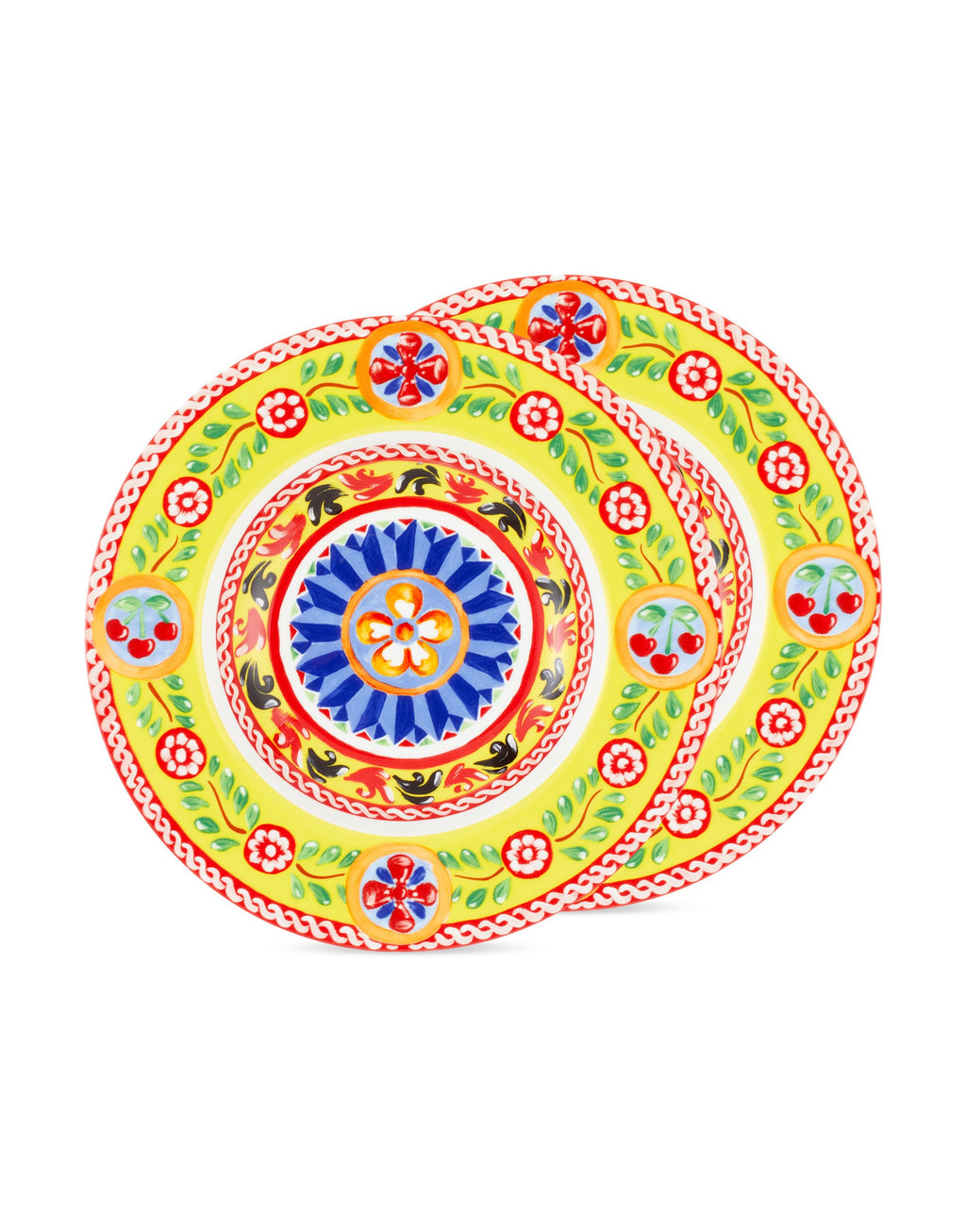 Set 2 piatti fondi Carretto Dolce E Gabbana