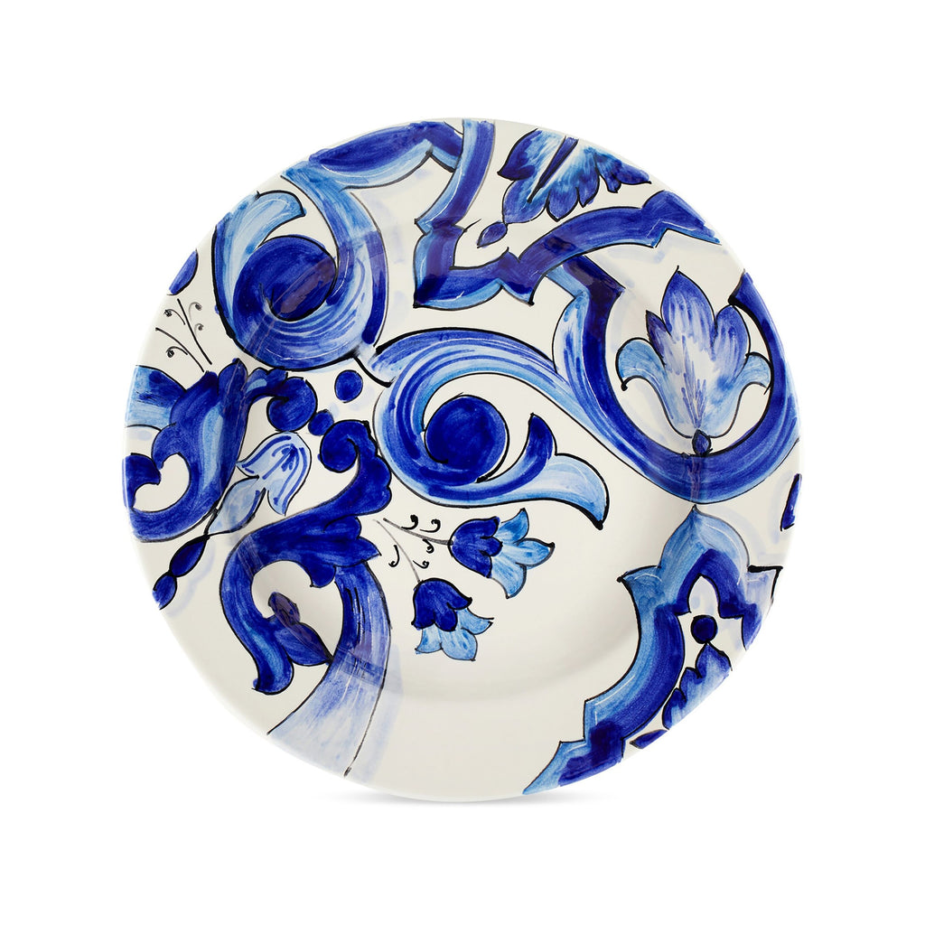 Set 2 Soup Plates Blue Dolce E Gabbana