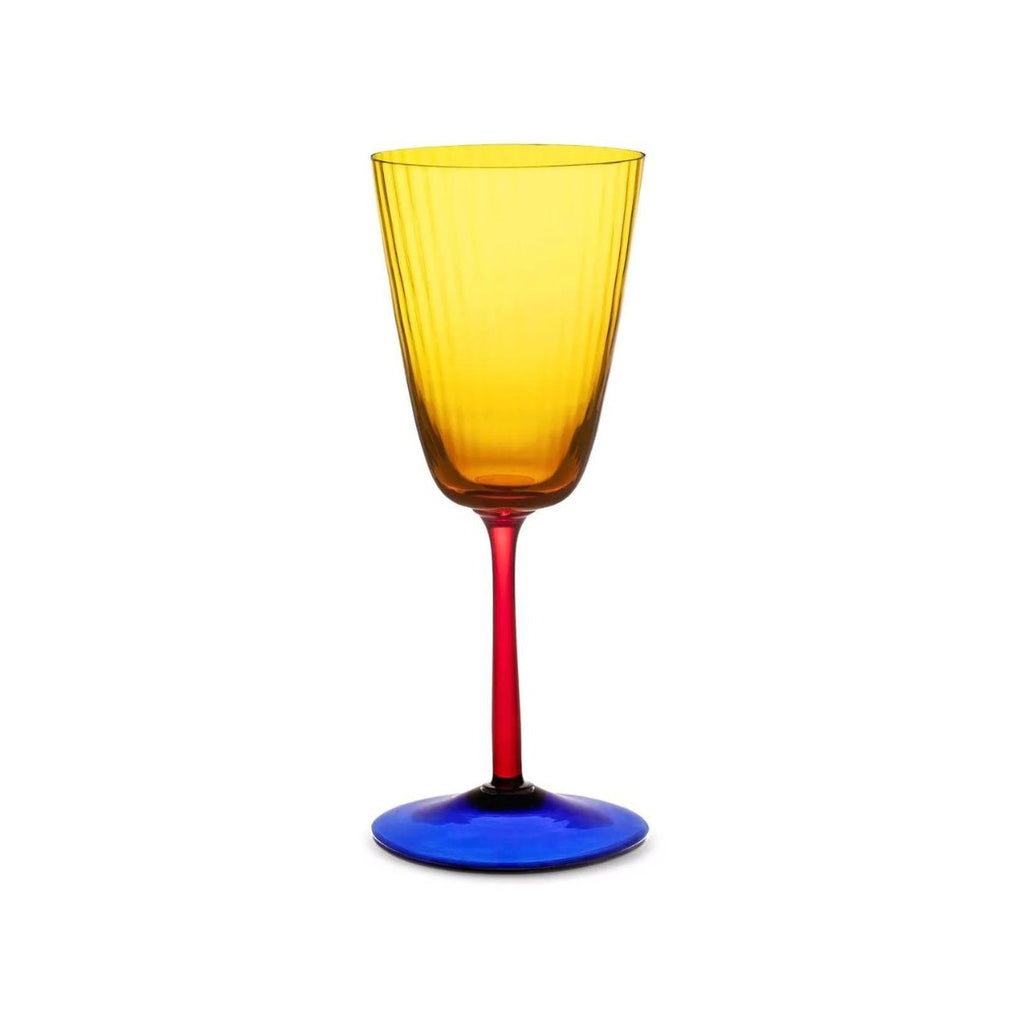 White Wine Glass Carretto Dolce E Gabbana