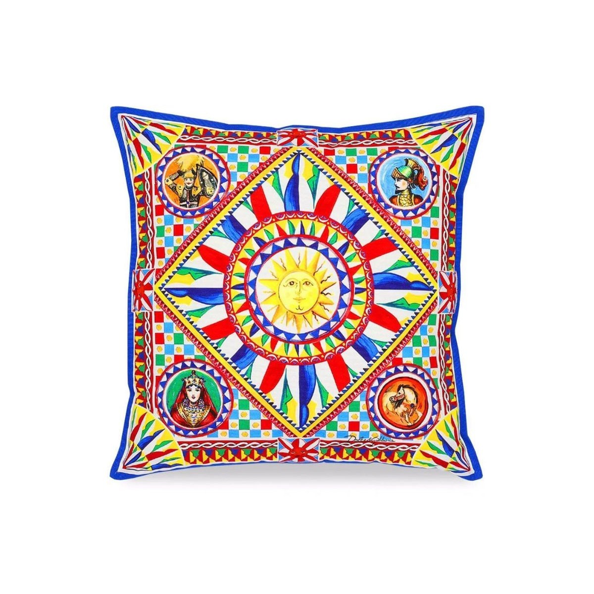 Small Cushion Carretto Dolce E Gabbana