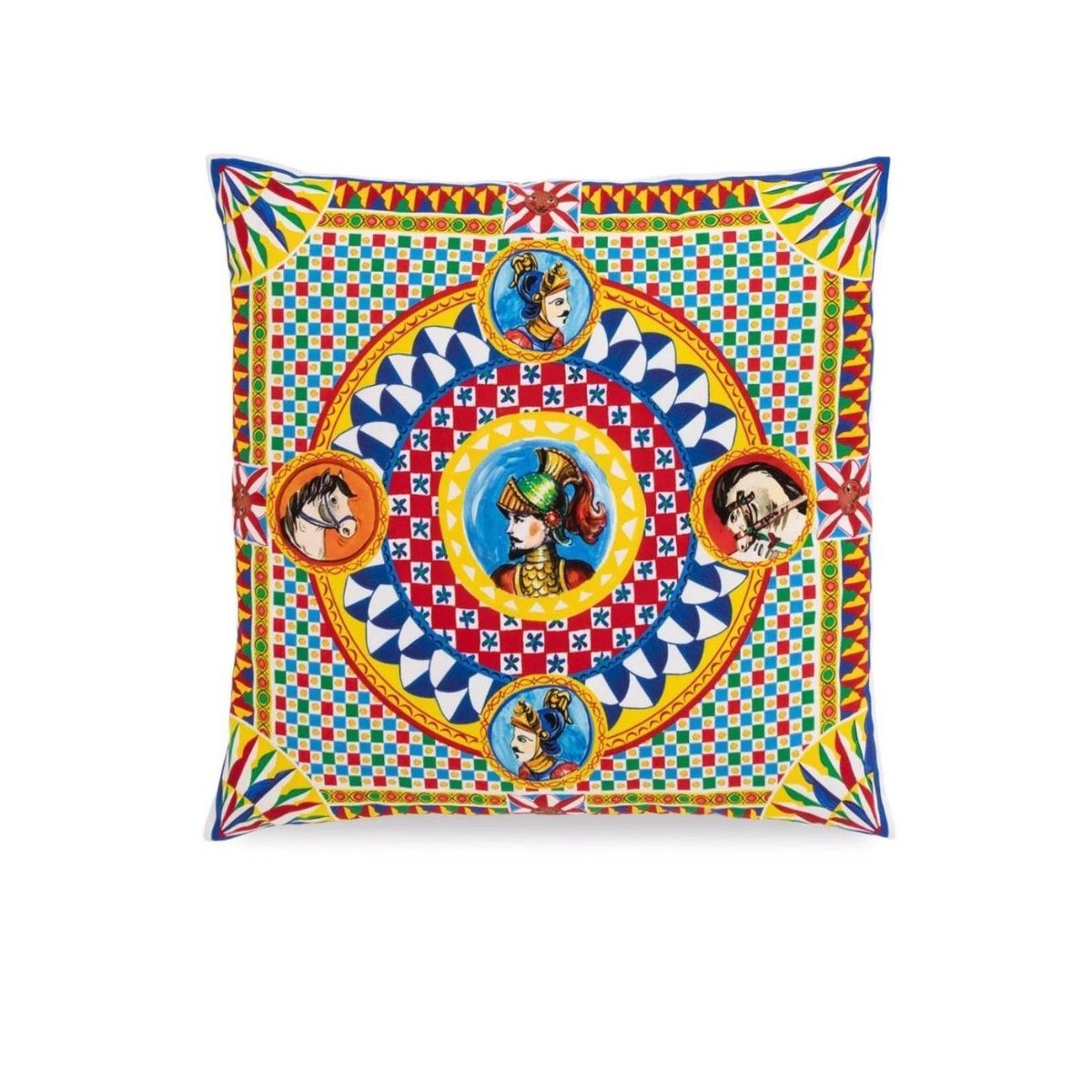 Small Cushion Carretto Dolce E Gabbana
