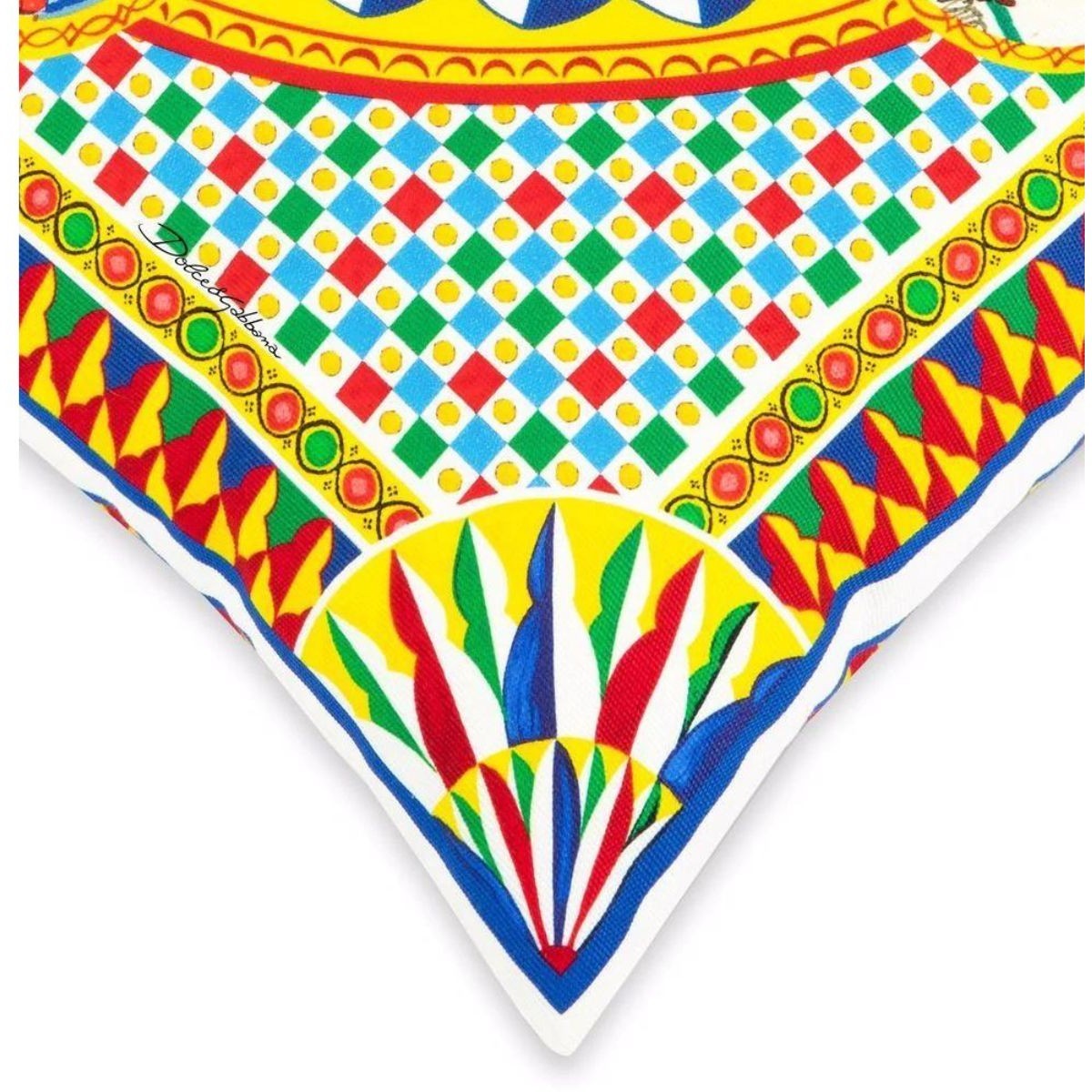 Small Cushion Carretto Dolce E Gabbana
