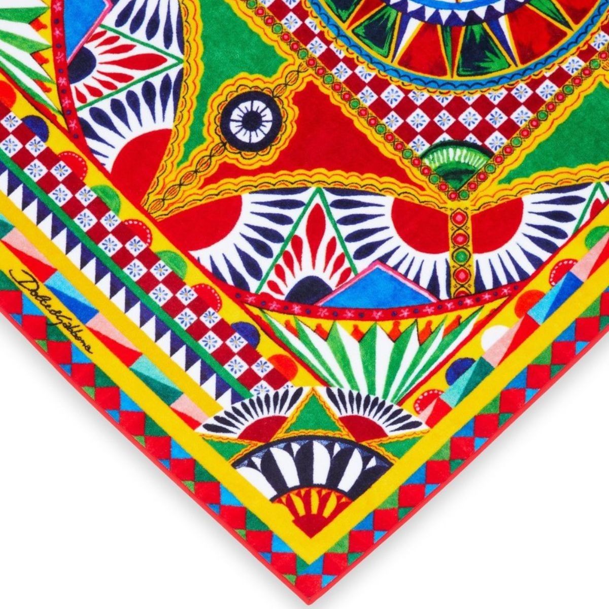 Bath Towel Carretto Dolce E Gabbana