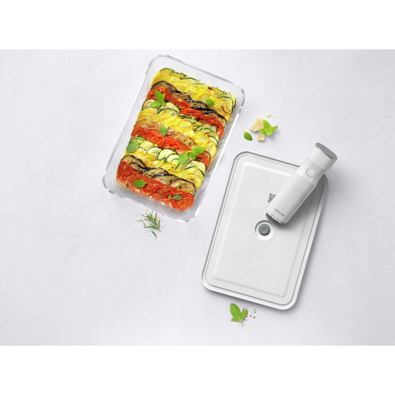 Contenitore Sottovuoto Frigo Vetro Fresh&save