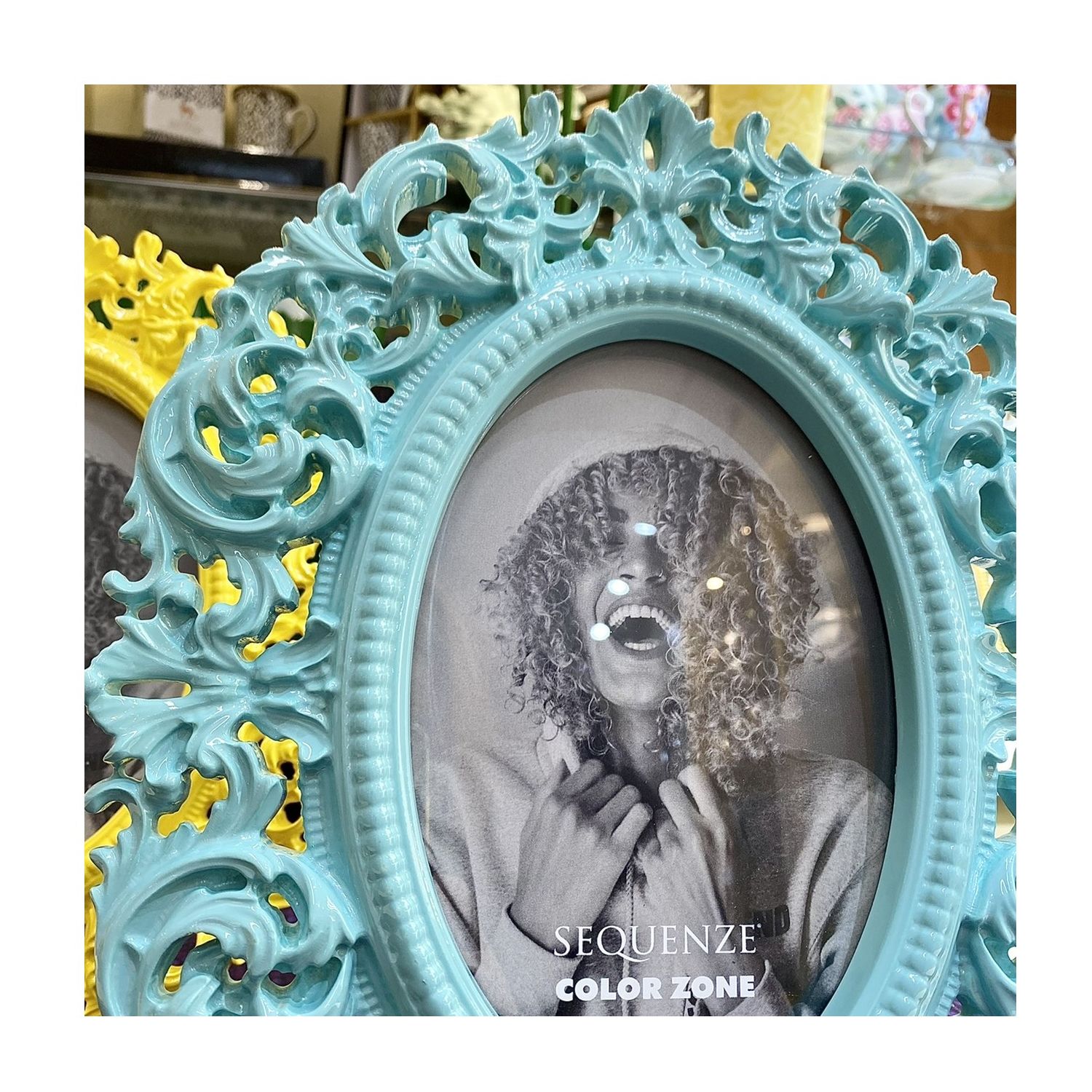 Portafoto Colorzone Linea Yesterday Acqua 13X18 Sequenze