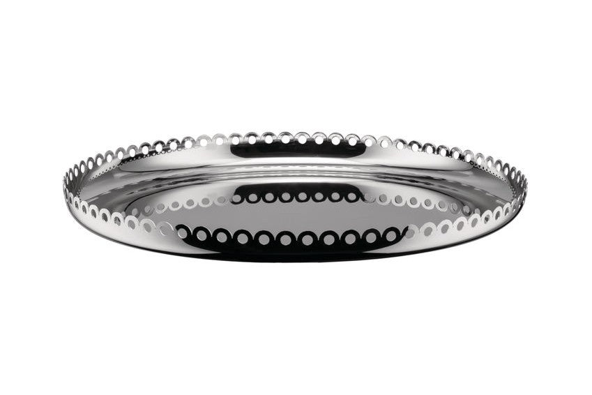 Vassoio con bordo traforato Edges Alessi