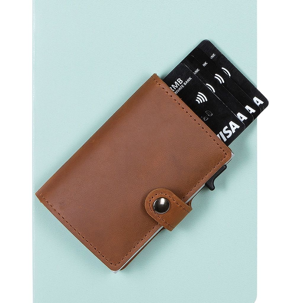 Porta Carte Eazicard Pelle Black/Silver Eazicard