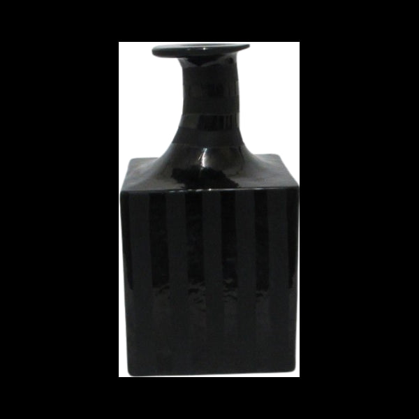 Vaso Bottiglia Grande Nero Livellara