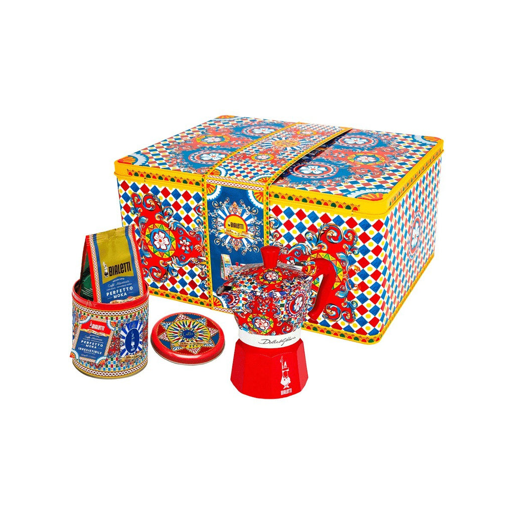 Set Moka Express Carretto Siciliano Dolce&Gabbana Dolce E Gabbana