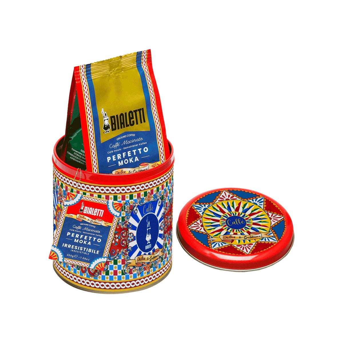Set Moka Express Carretto Siciliano Dolce&Gabbana Dolce E Gabbana