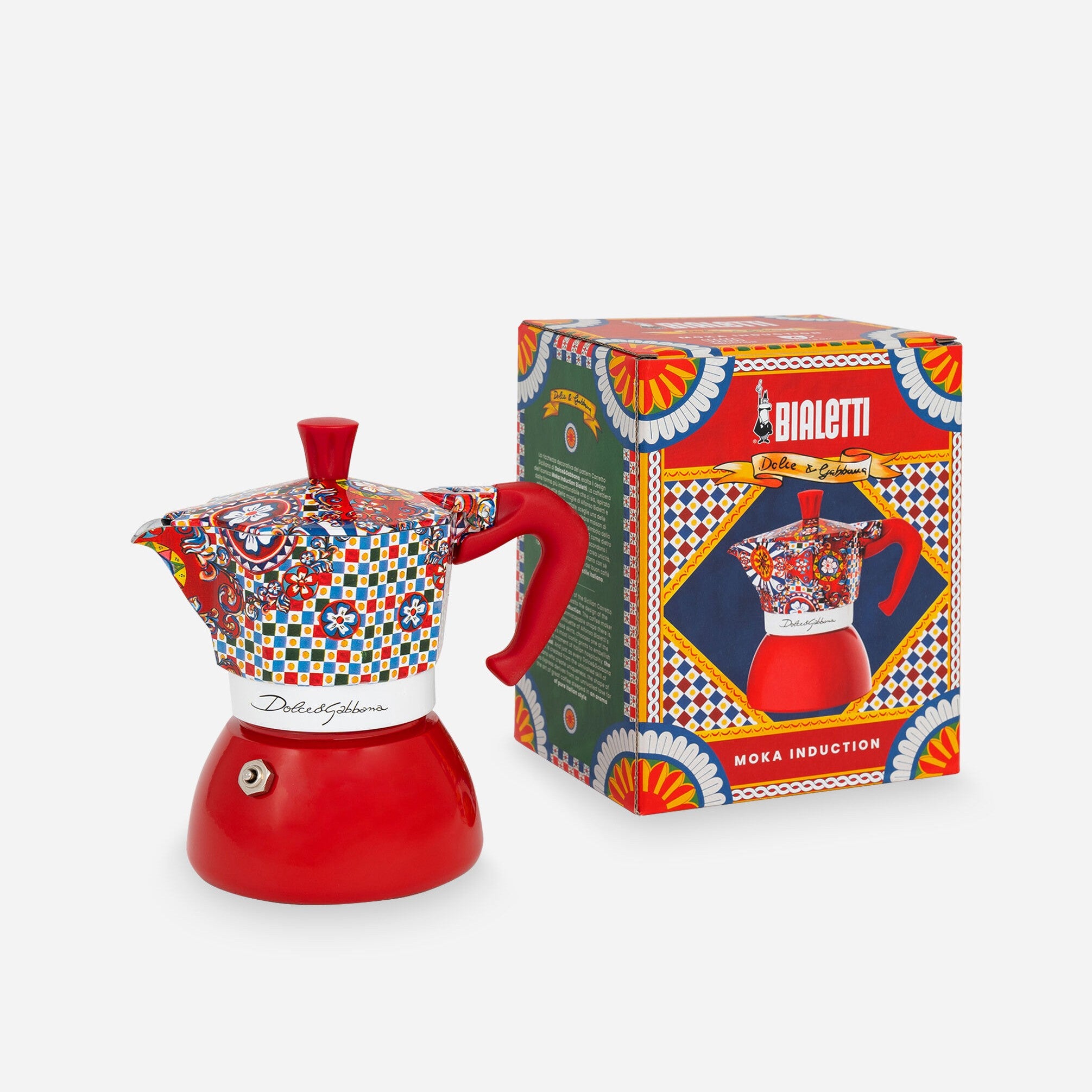 Moka a induzione 4 tazze Dolce E Gabbana