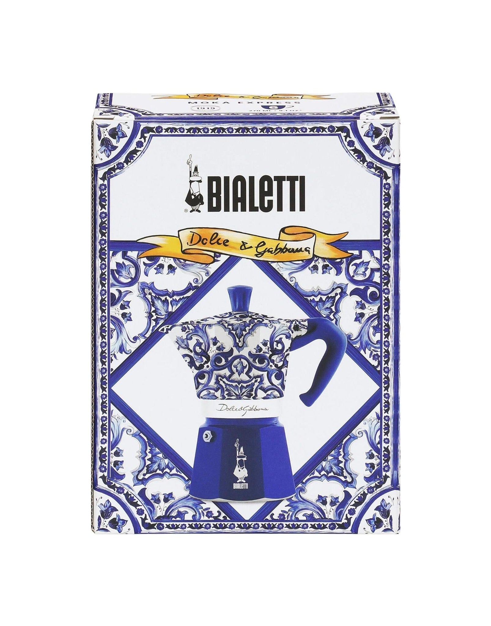 Moka Express Blu Mediterraneo 3 Tazze Dolce E Gabbana