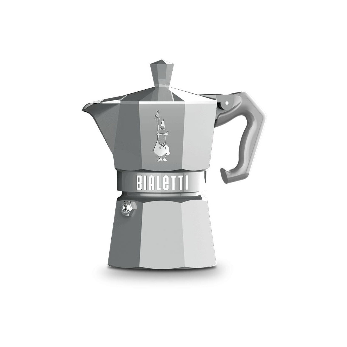 Moka Exclusive Silver 3 Tz Bialetti Bialetti Exclusive