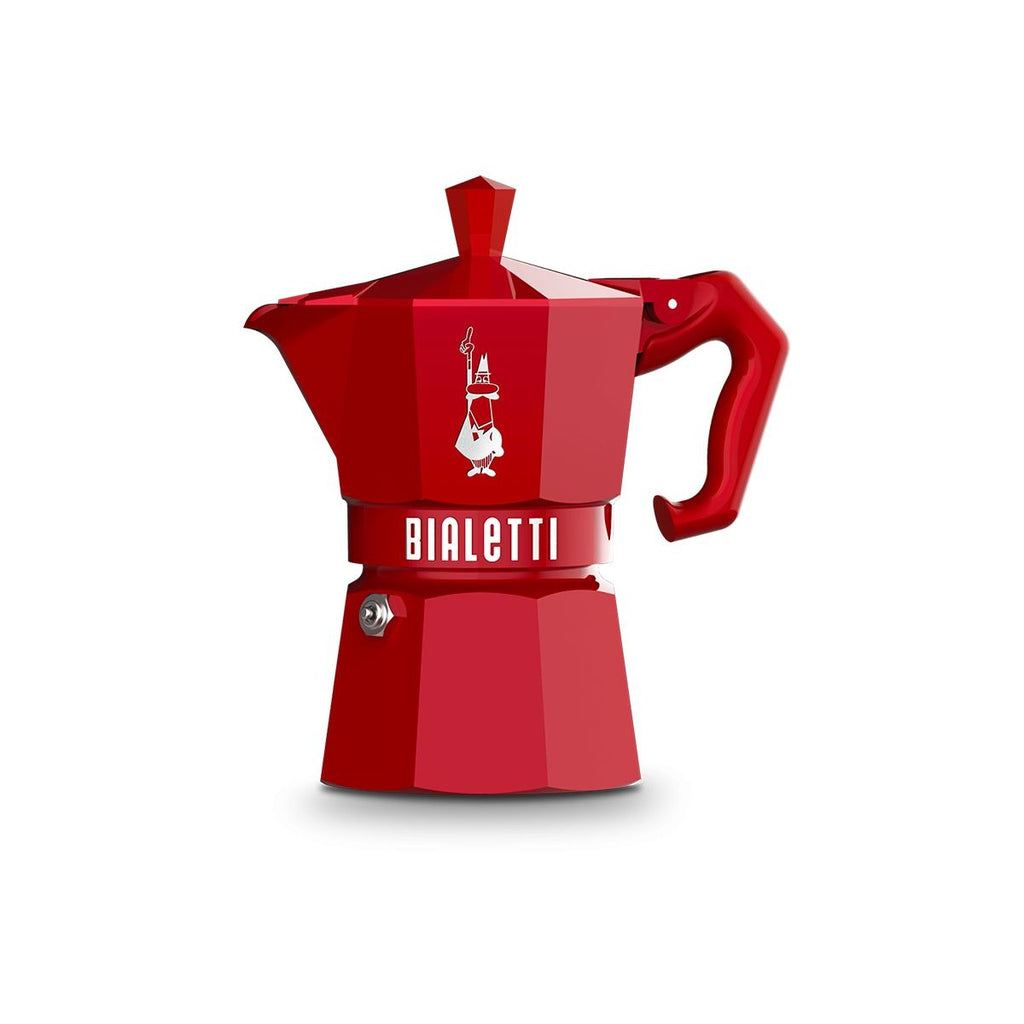 Moka Exclusive Red 3Tz Bialetti Bialetti Exclusive