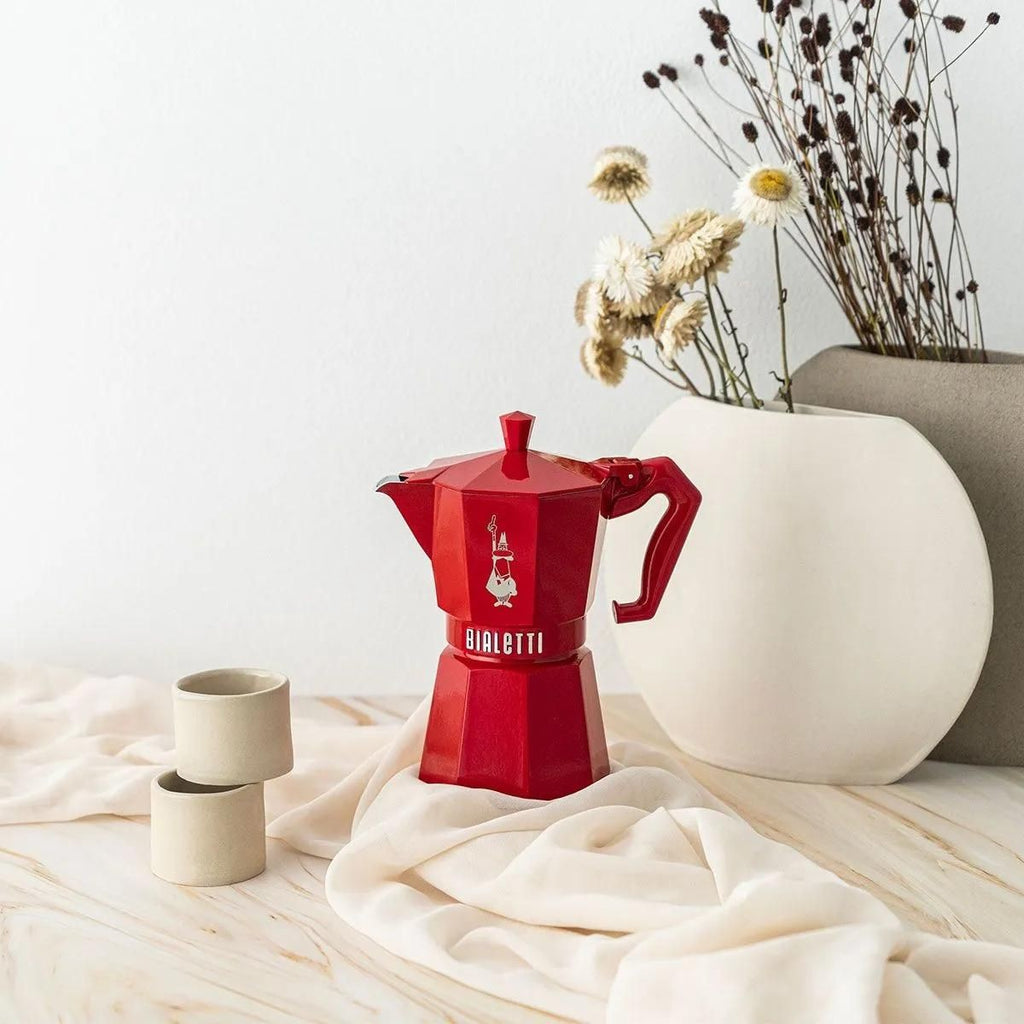 Moka Exclusive Red 3Tz Bialetti Bialetti Exclusive