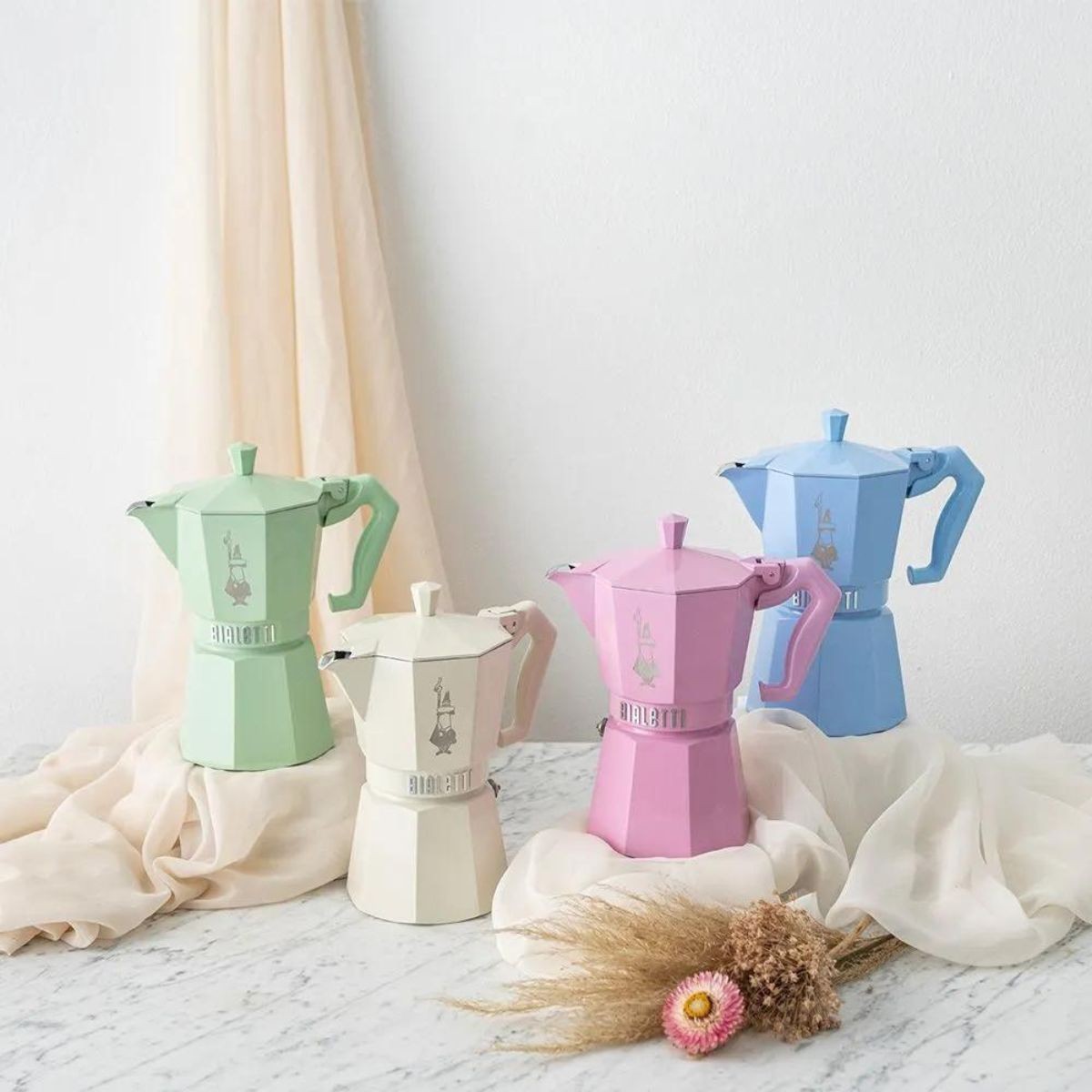 Moka Exclusive Light Blue 3  Tz Bialetti Bialetti Exclusive