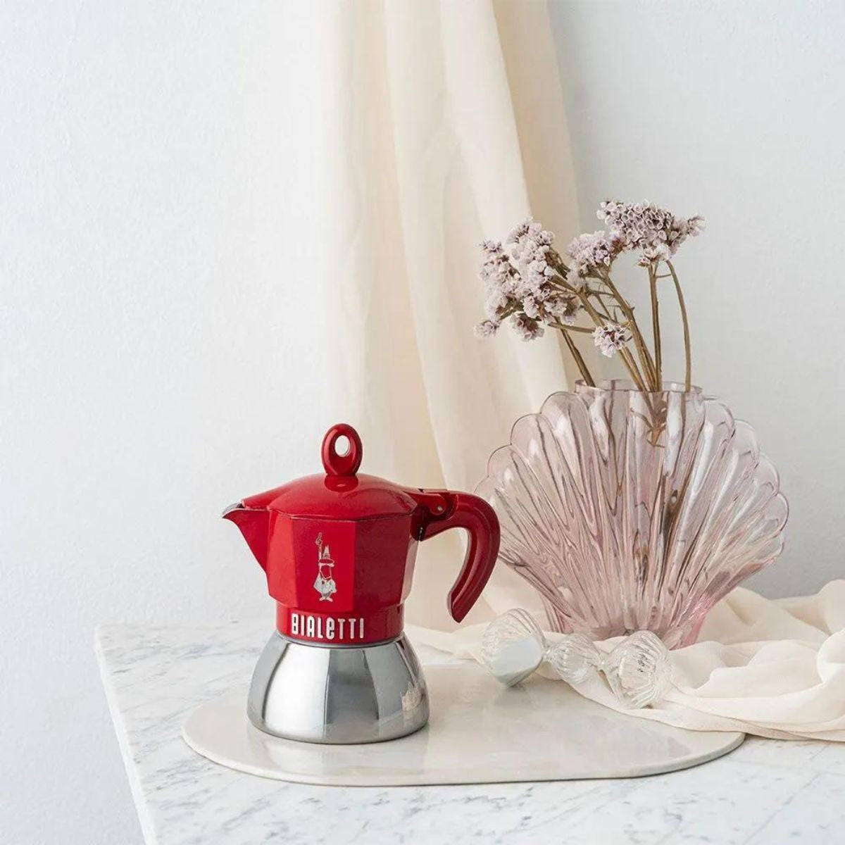 Moka Induction Rossa 2Tz Bialetti Exclusive
