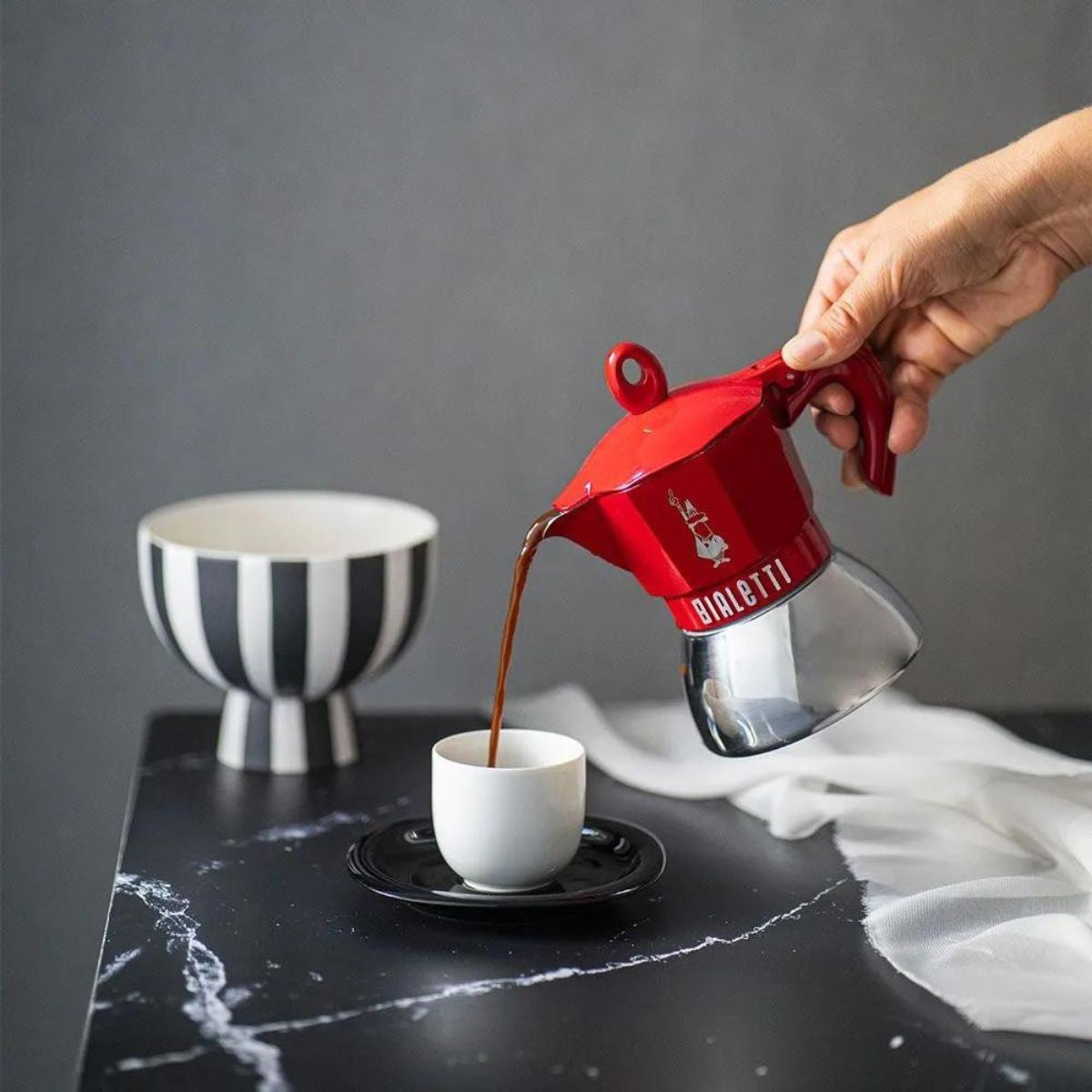 Moka Induction Rossa 4Tz Bialetti Exclusive