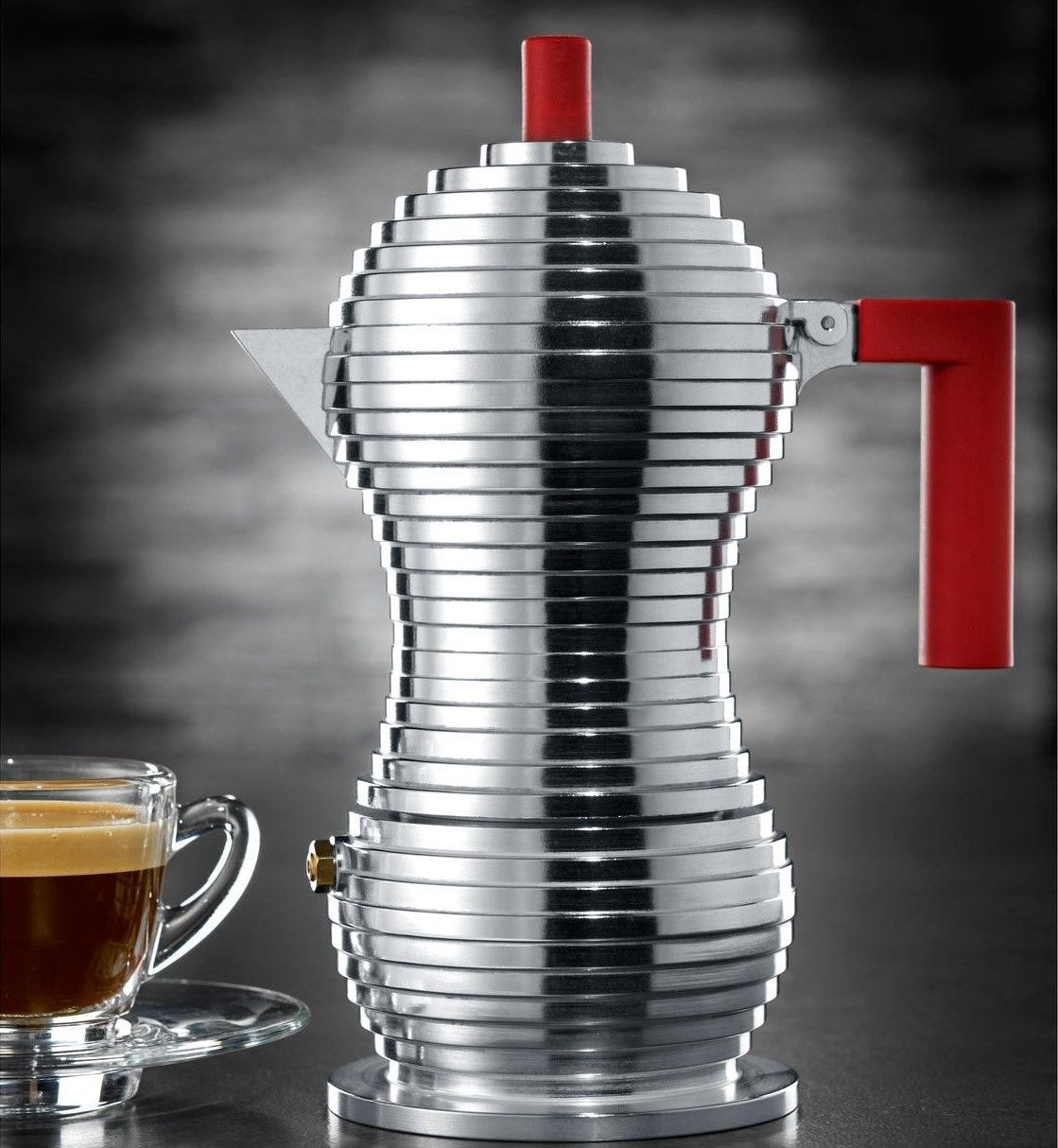 Pulcina Caffettiera Fm - 6 Tazze Alessi