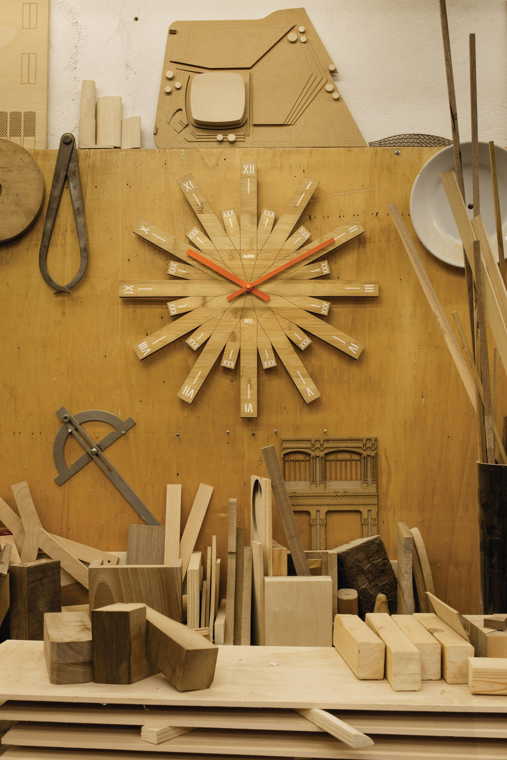 Raggiante Orologio Alessi