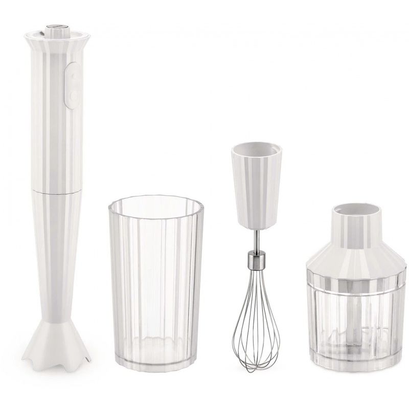 Plisse Frullatore Immers.Set Bianco Alessi