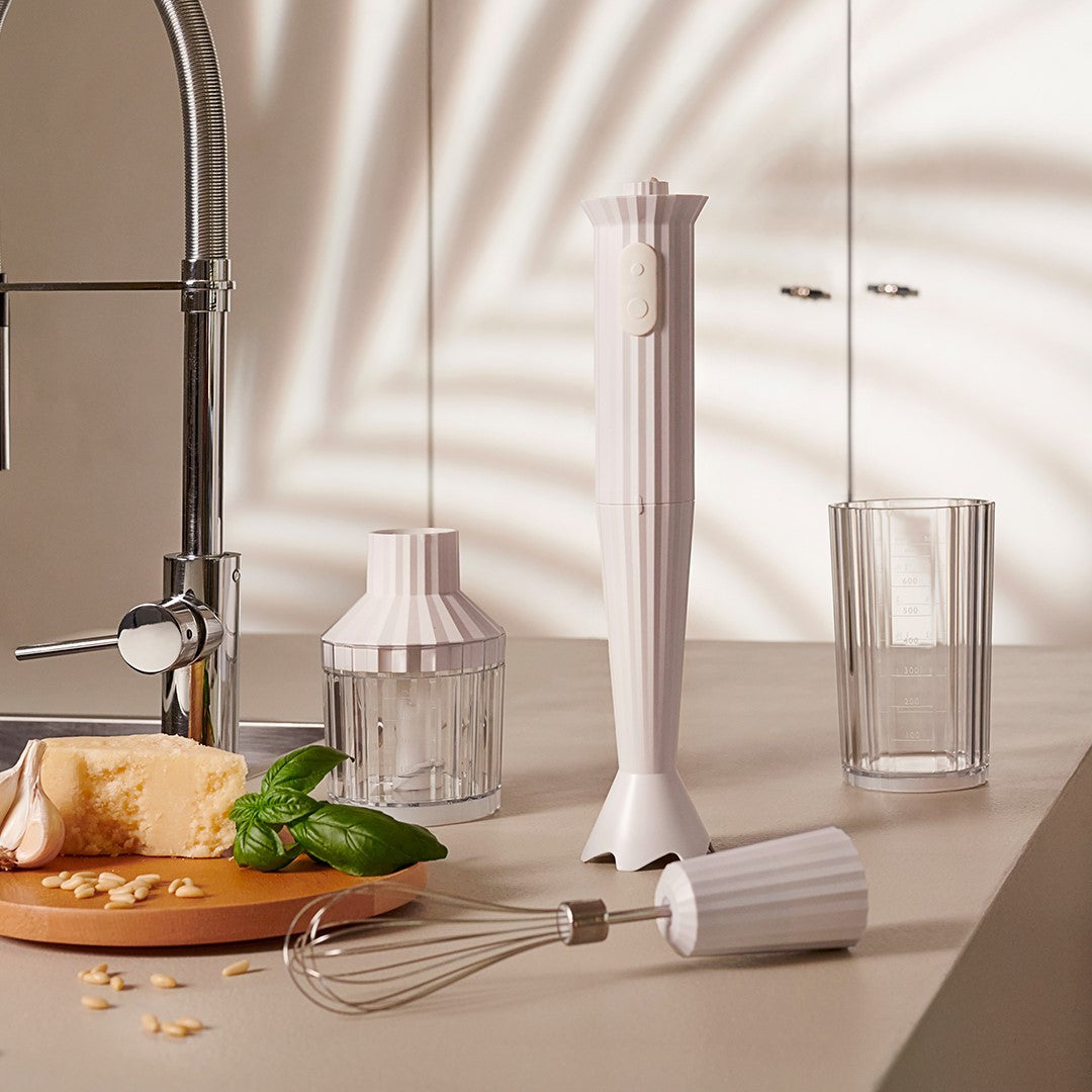 Plisse Frullatore Immers.Set Bianco Alessi