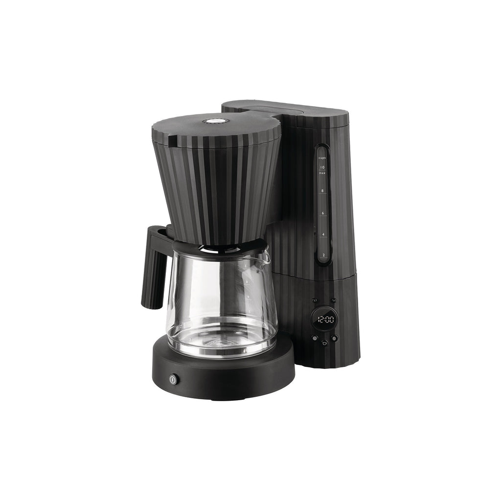 Plisse Macchina per Caffe Filtrato Nero Alessi