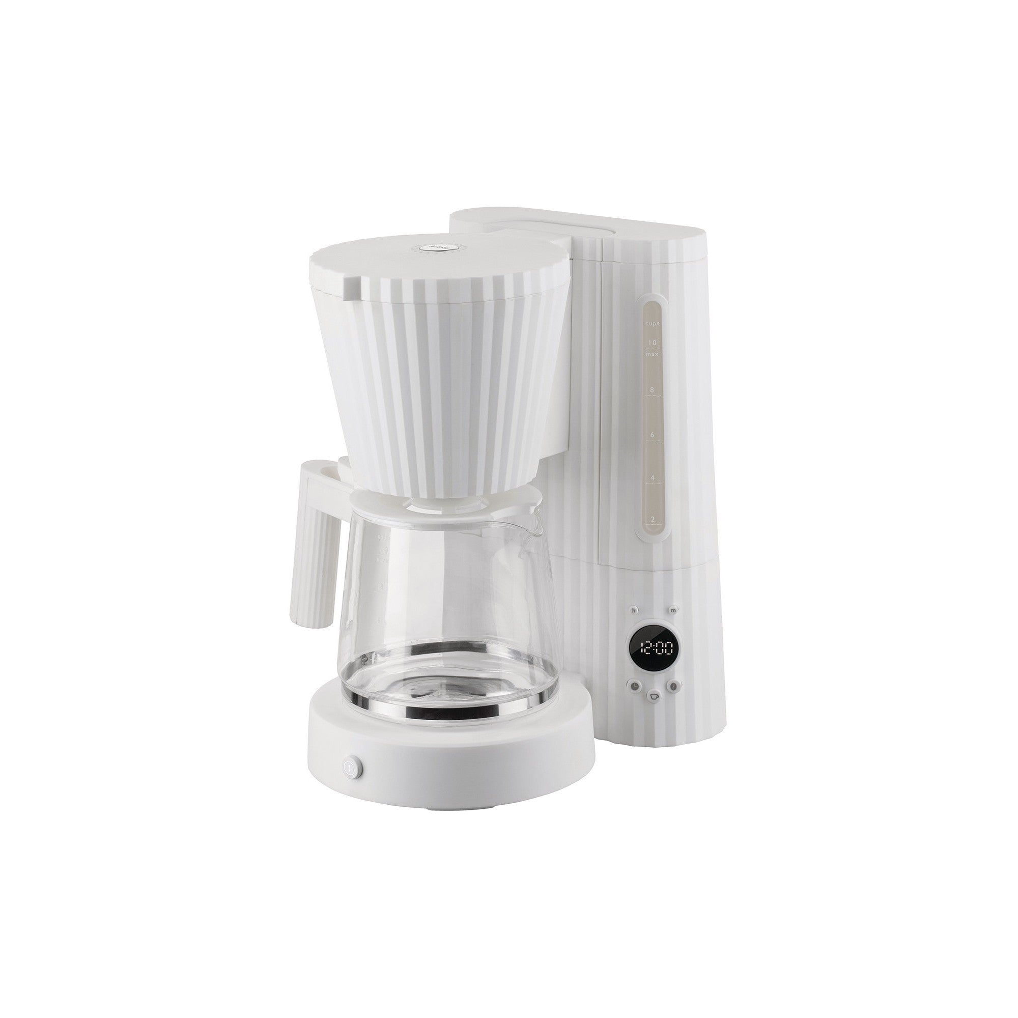 Plisse Macchina per Caffè Filtrato Bianco Alessi