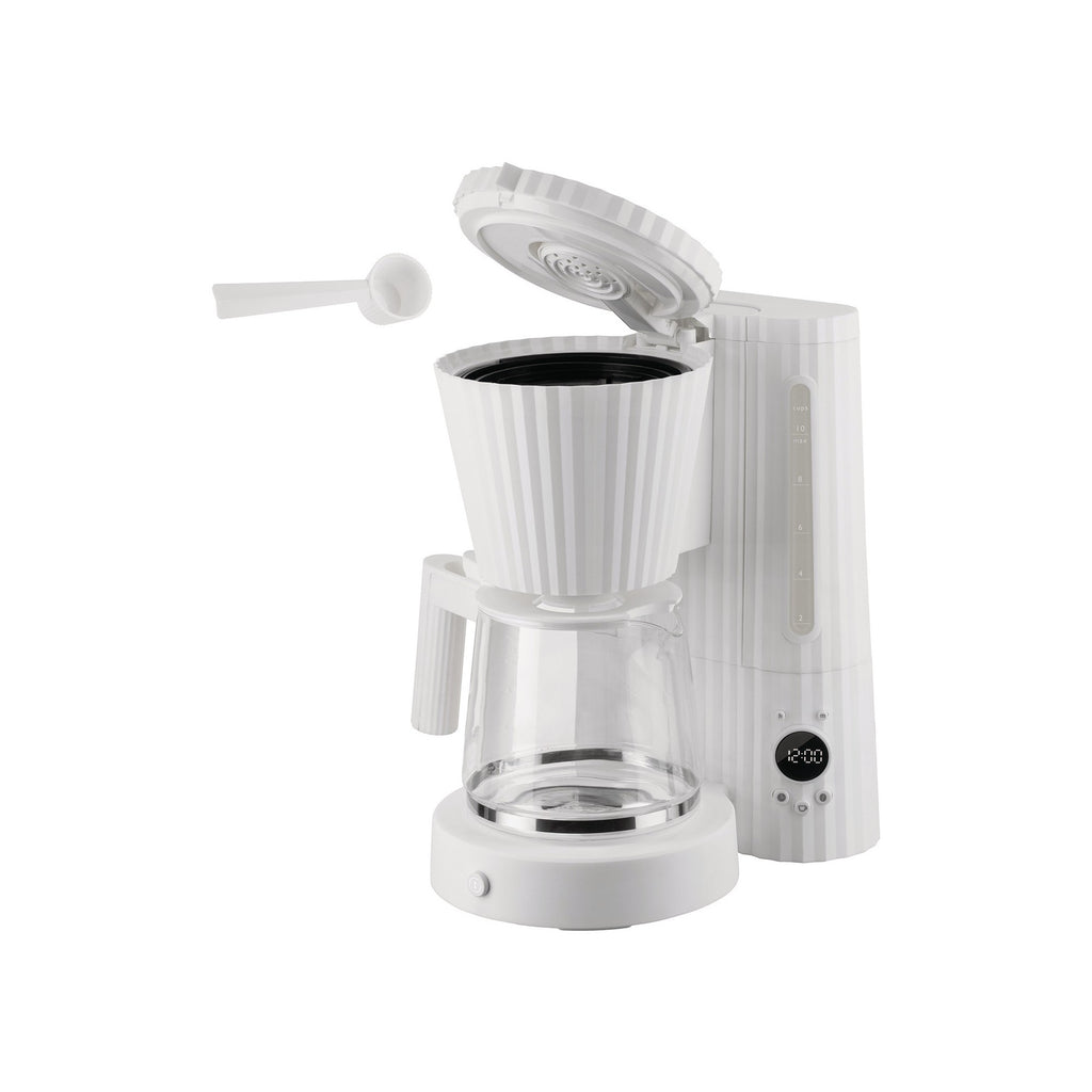 Plisse Macchina per Caffè Filtrato Bianco Alessi