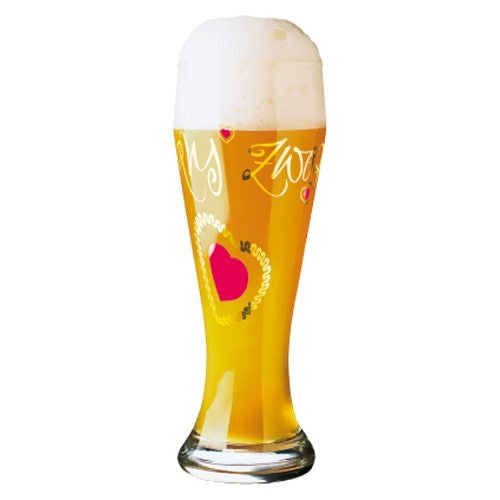 Bicchiere Birra Livellara Dec. Cuori Livellara