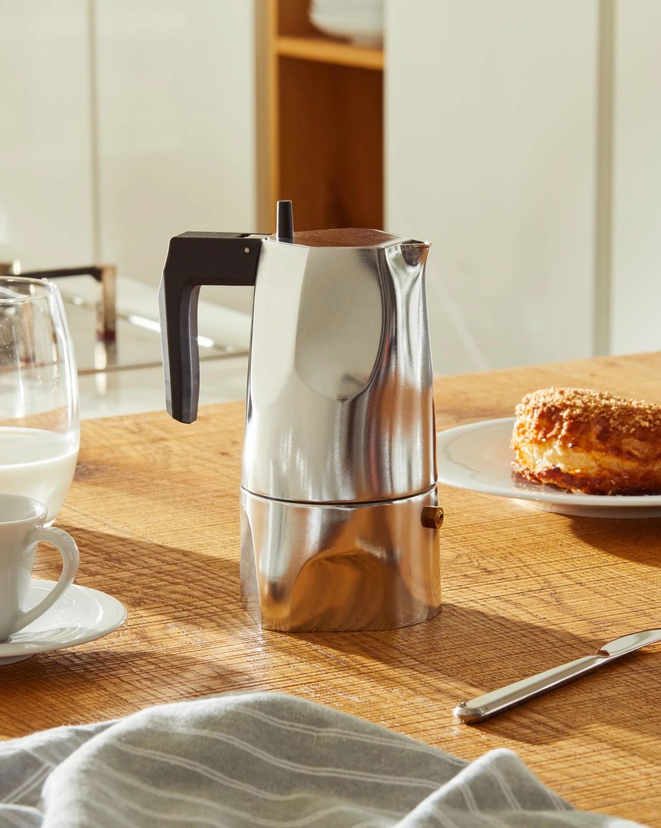 "Ossidiana" Caffettiera Alessi