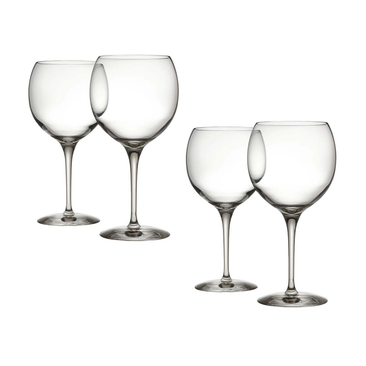 Mami Set 4 Bicchieri Vino Rosso Alessi