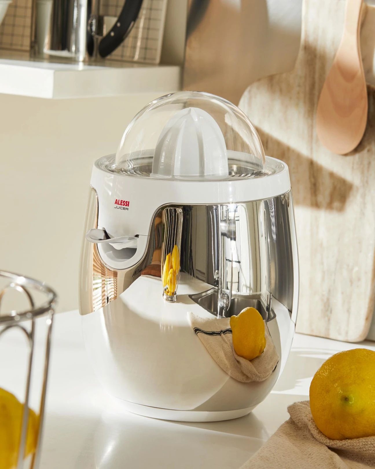 Spremiagrumi Elettrico  Bianco Alessi