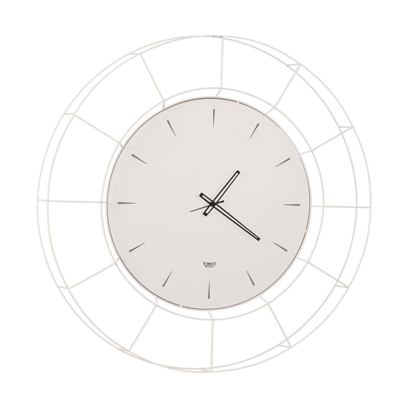 Orologio Nudo Grande Bianco Arti E Mestieri