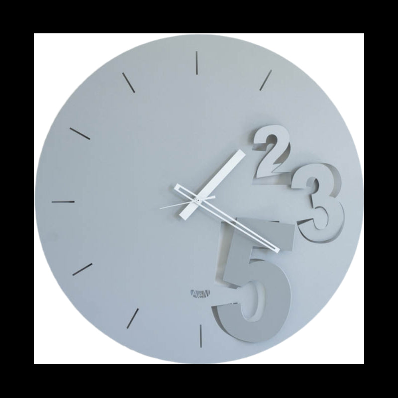 Orologio Big 3D Alluminio Arti E Mestieri Arti E Mestieri