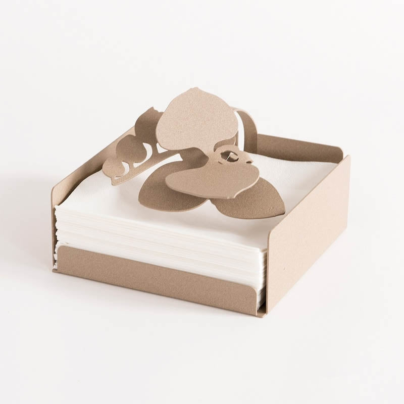 Porta Tovaglioli Orchidea Beige Arti E Mestieri Arti E Mestieri