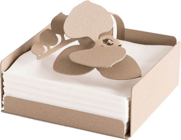 Porta Tovaglioli Orchidea Beige Arti E Mestieri Arti E Mestieri