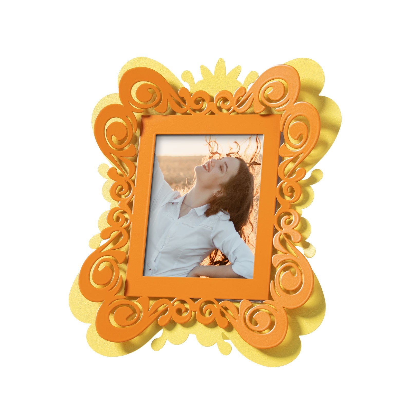 Porta Foto Andy Pop Piccolo Giallo/Arancio Arti & Mestieri Arti E Mestieri