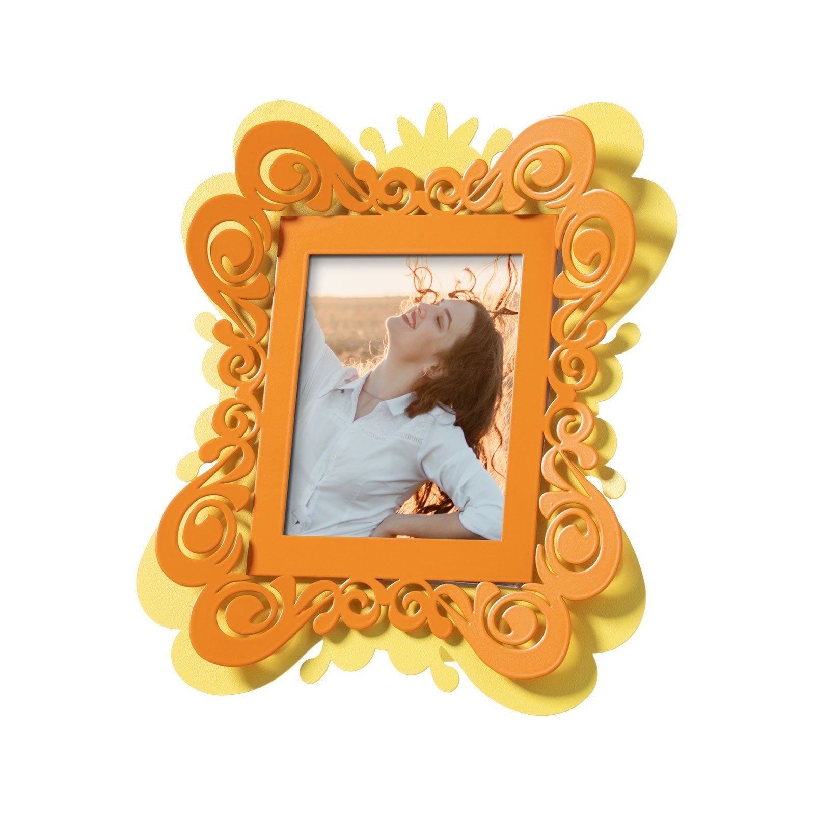 Porta Foto Andy Pop Piccolo Giallo/Arancio Arti & Mestieri Arti E Mestieri