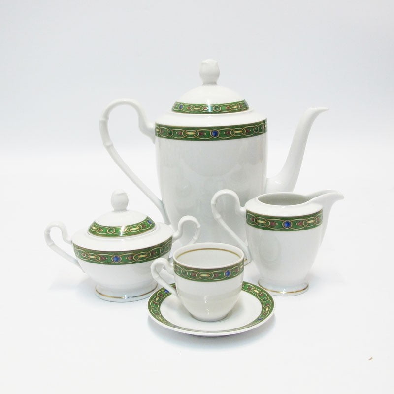 Servizio Caffè 15 Pz Canova Rogaska