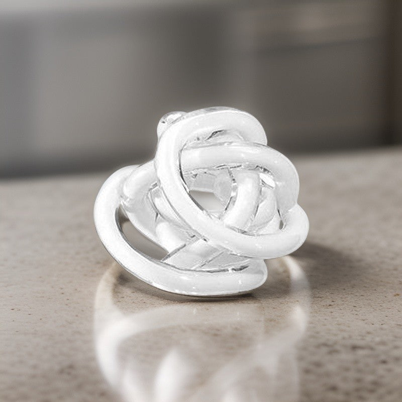 Il Nodo Dell` Amore Diam.8 Cm Bianco Onlylux Onlylux