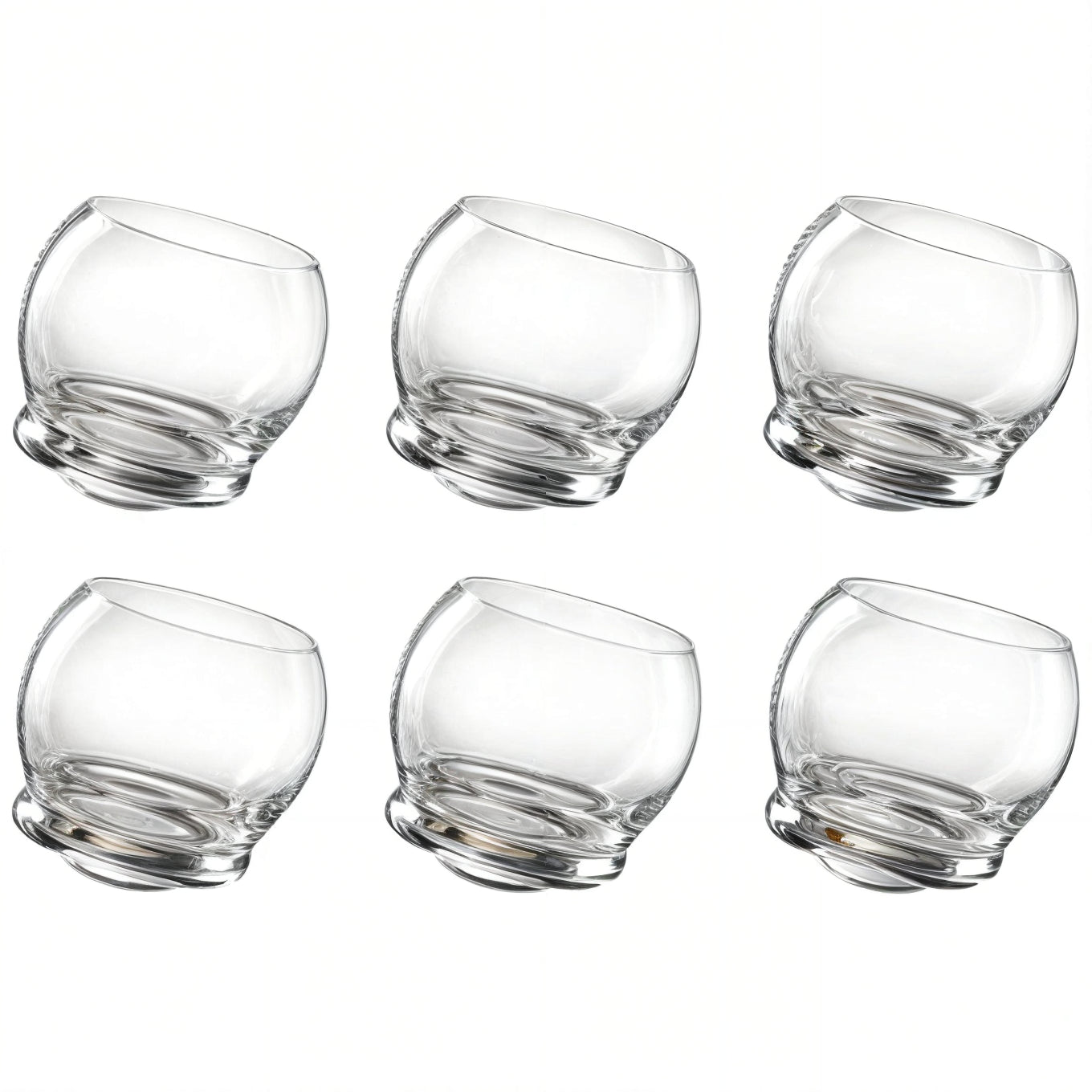 Trottola Bicchiere Acqua Trasparente Conf.6 Pz Onlylux Onlylux