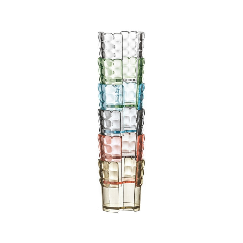 Set 6 Reggibicchieri Tiffany Colori Decori Vari Guzzini Guzzini