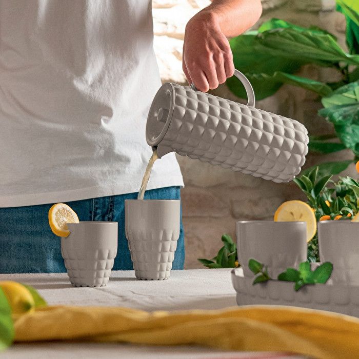 Caraffa Tiffany Grigio Tortora Guzzini Guzzini