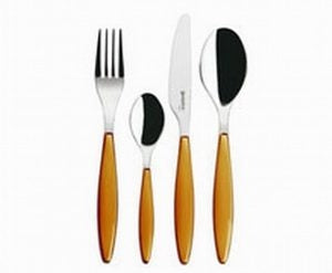 Serv Posate 24Pz Arancio Feeling Guzzini Guzzini