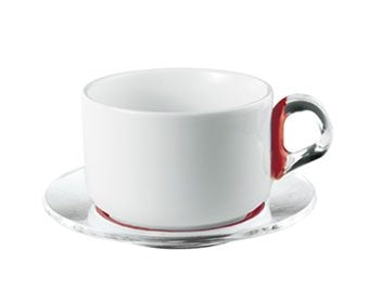 Tazza Colazione Conpiatt Rosso Infusion Guzzini Guzzini