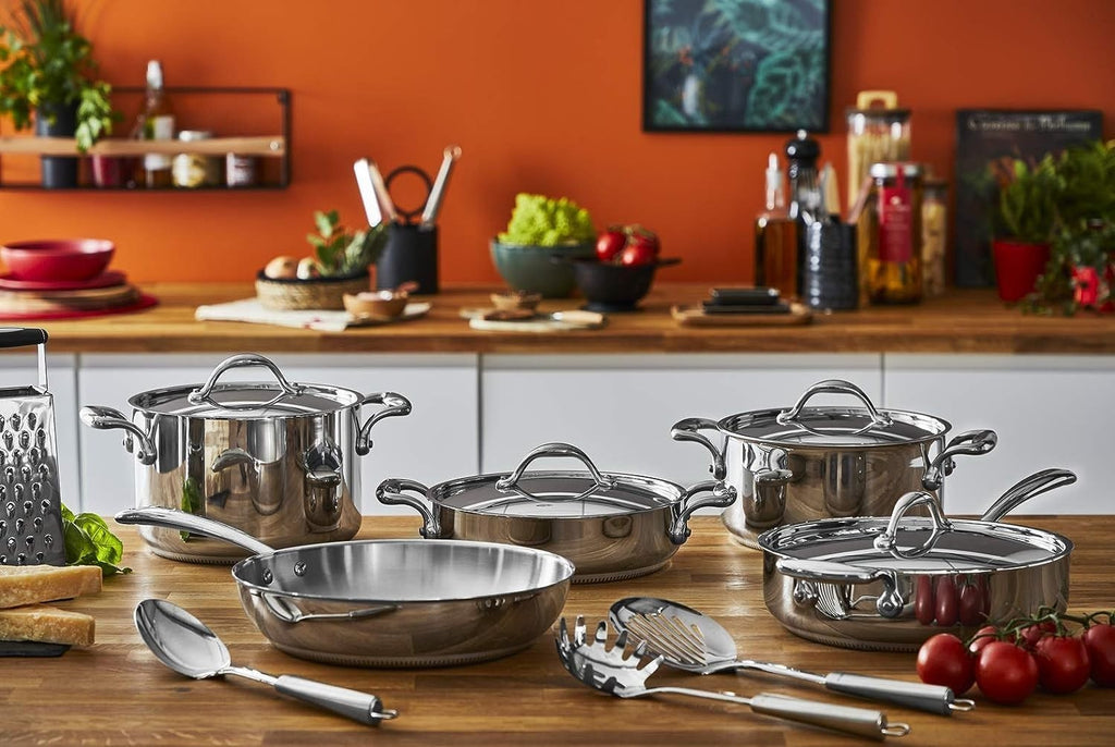 Pentola 22 2M Con Coperchio Lagostina Accademia Lagostina