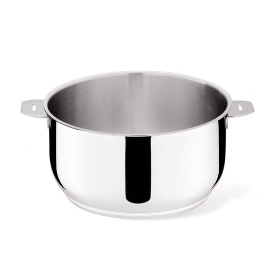 Casseruola 24 Fonda Con Coperchio Pomello Legno Lagostina